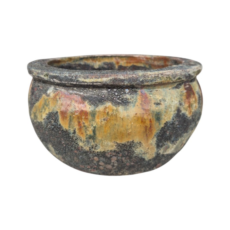 Lava stone bowl